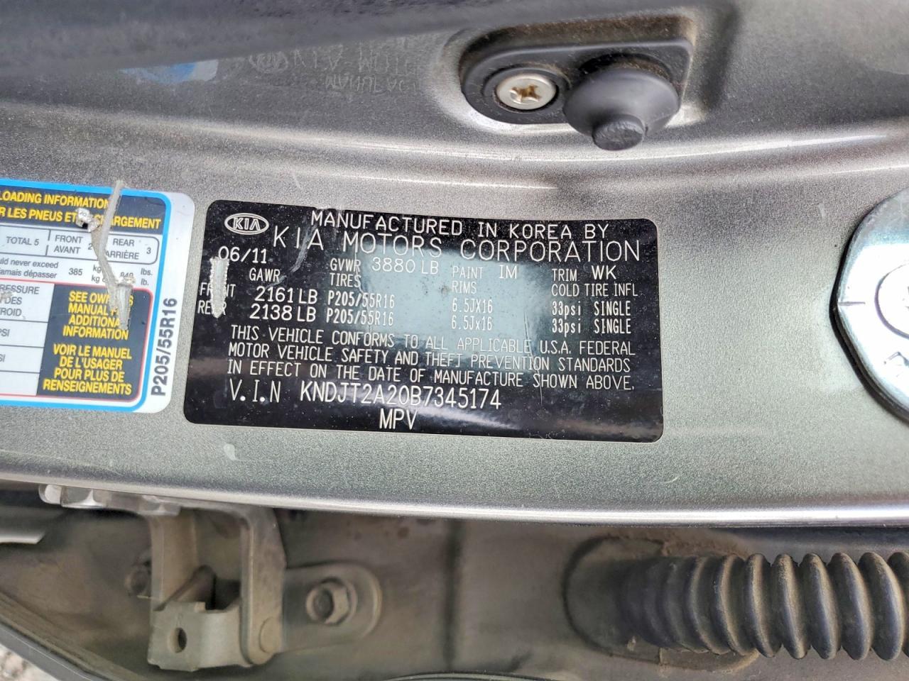 2011 KIA SOUL