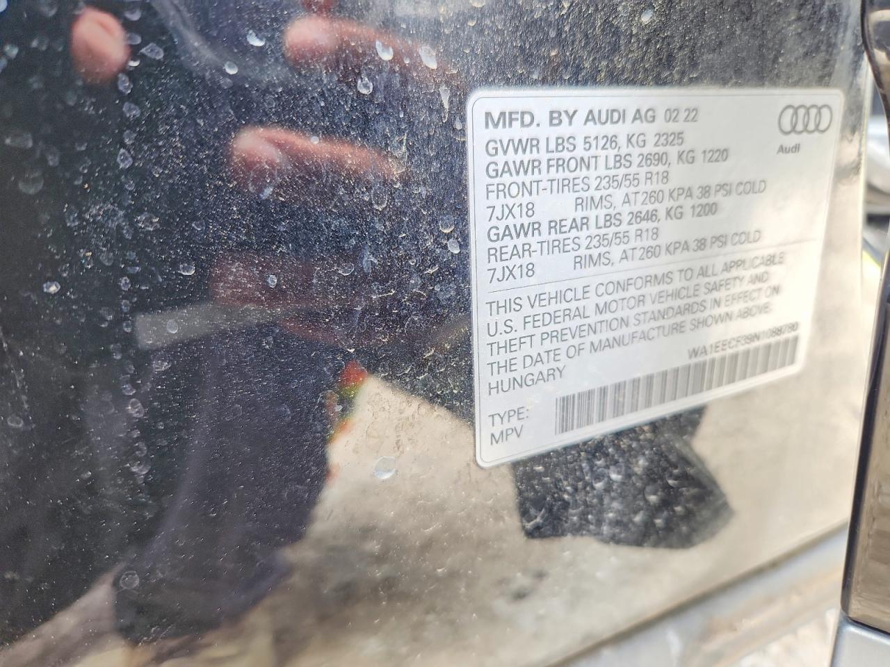 2022 AUDI Q3