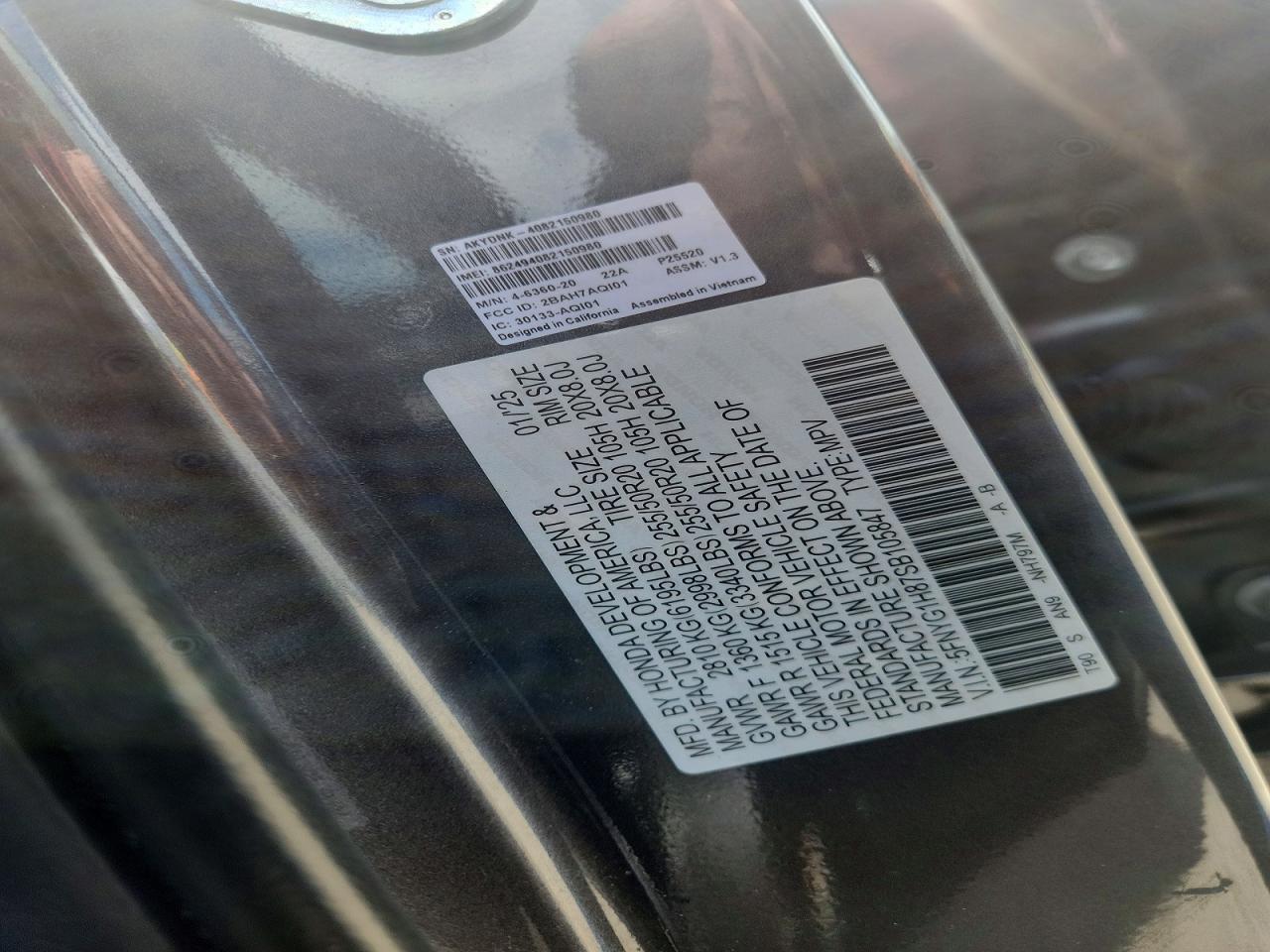 2025 HONDA PILOT