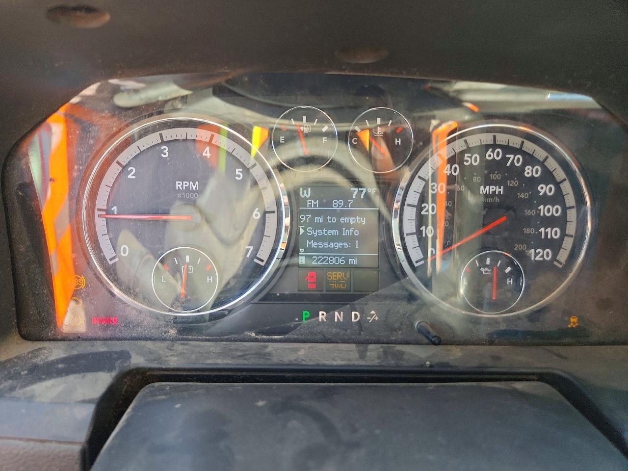 2009 DODGE RAM 1500