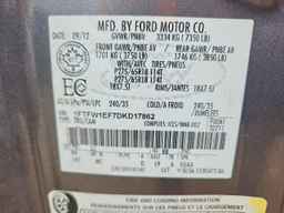 2013 FORD F-150 Lightning