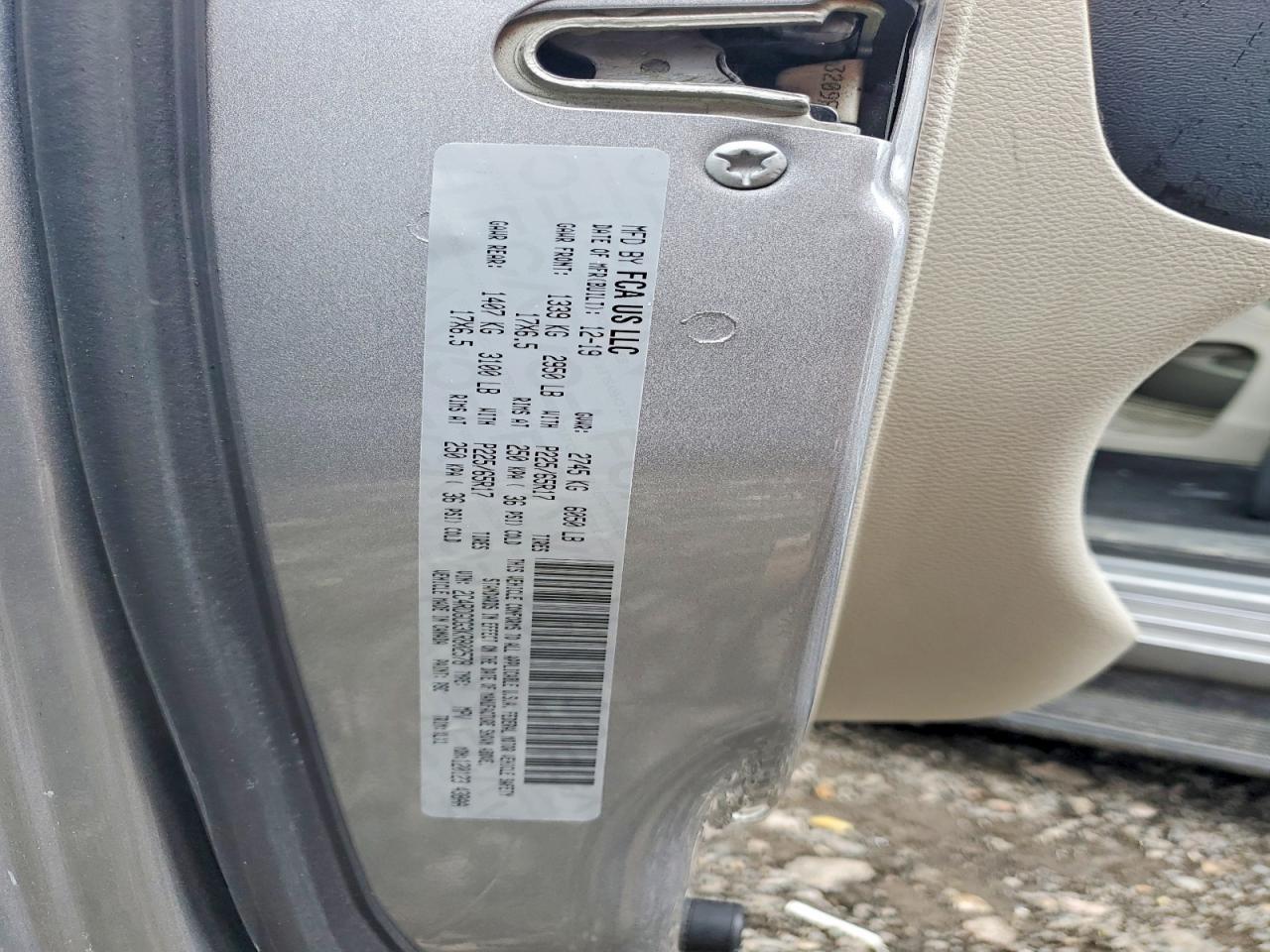 2019 DODGE GRAND CARAVAN