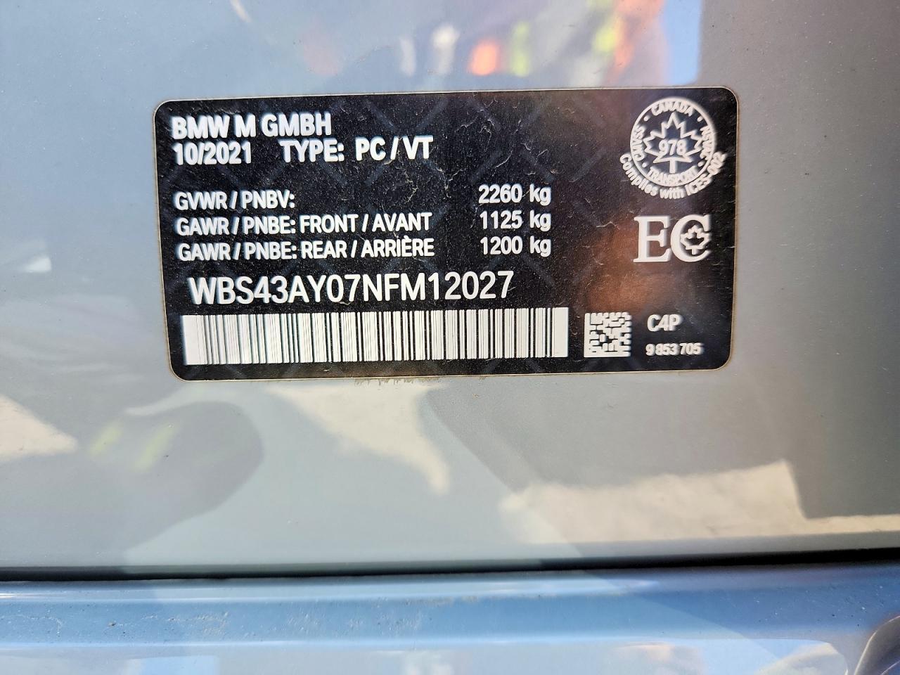 2022 BMW M3