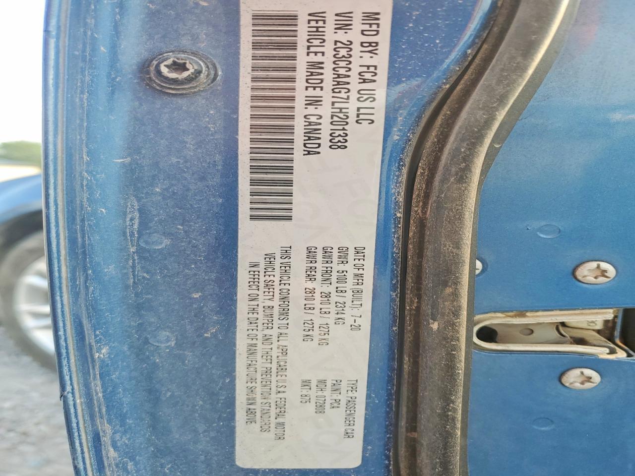 2020 CHRYSLER 300