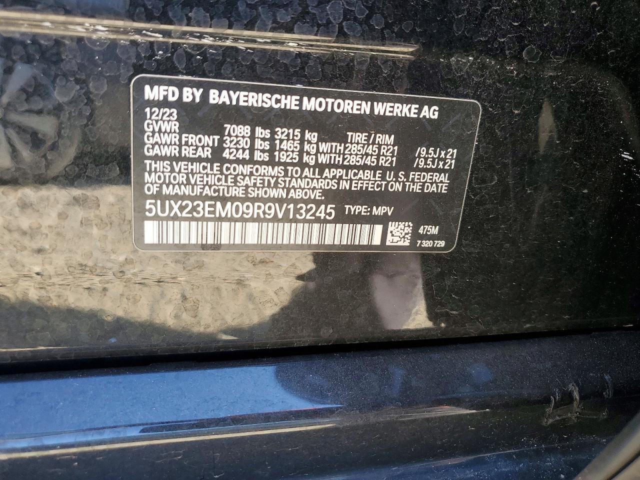 2024 BMW X7