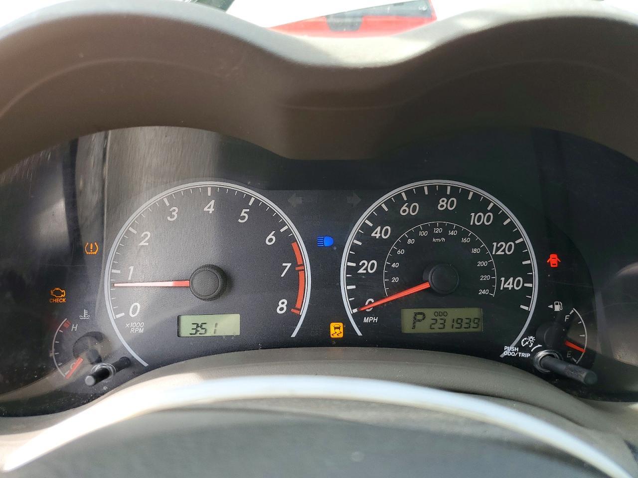 2009 TOYOTA COROLLA