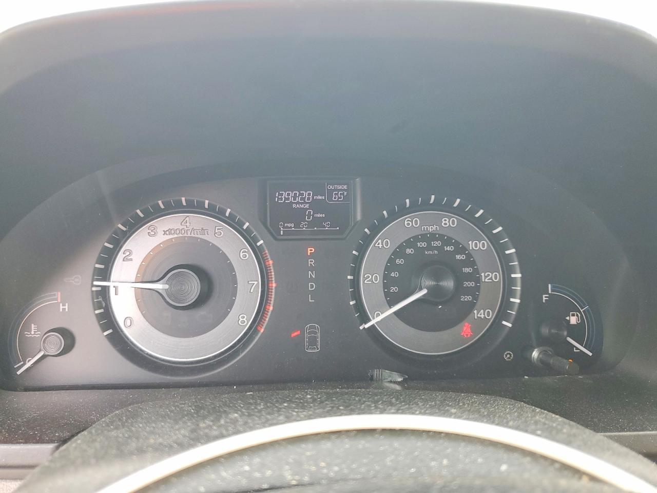 2012 HONDA ODYSSEY