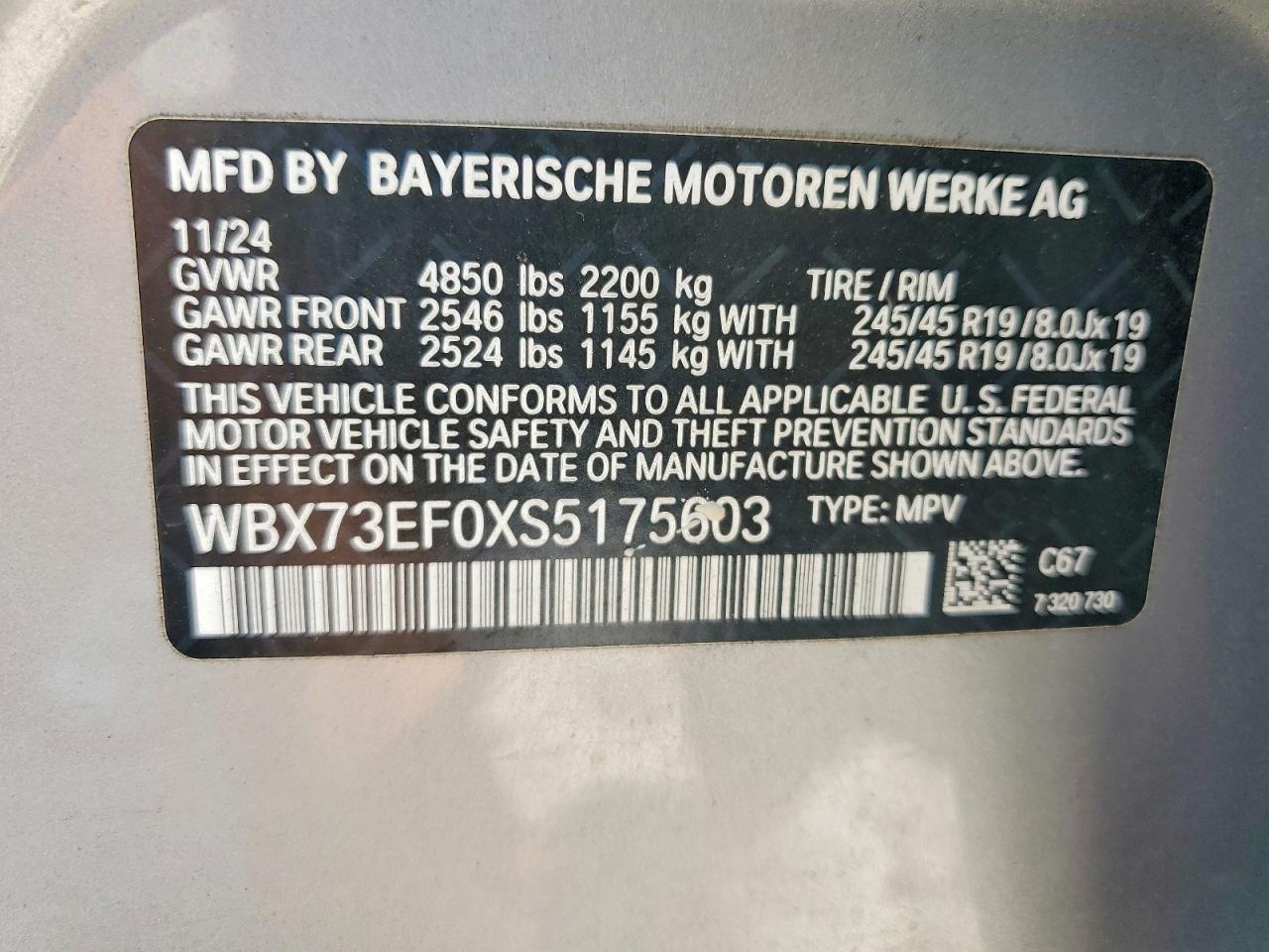 2025 BMW X1