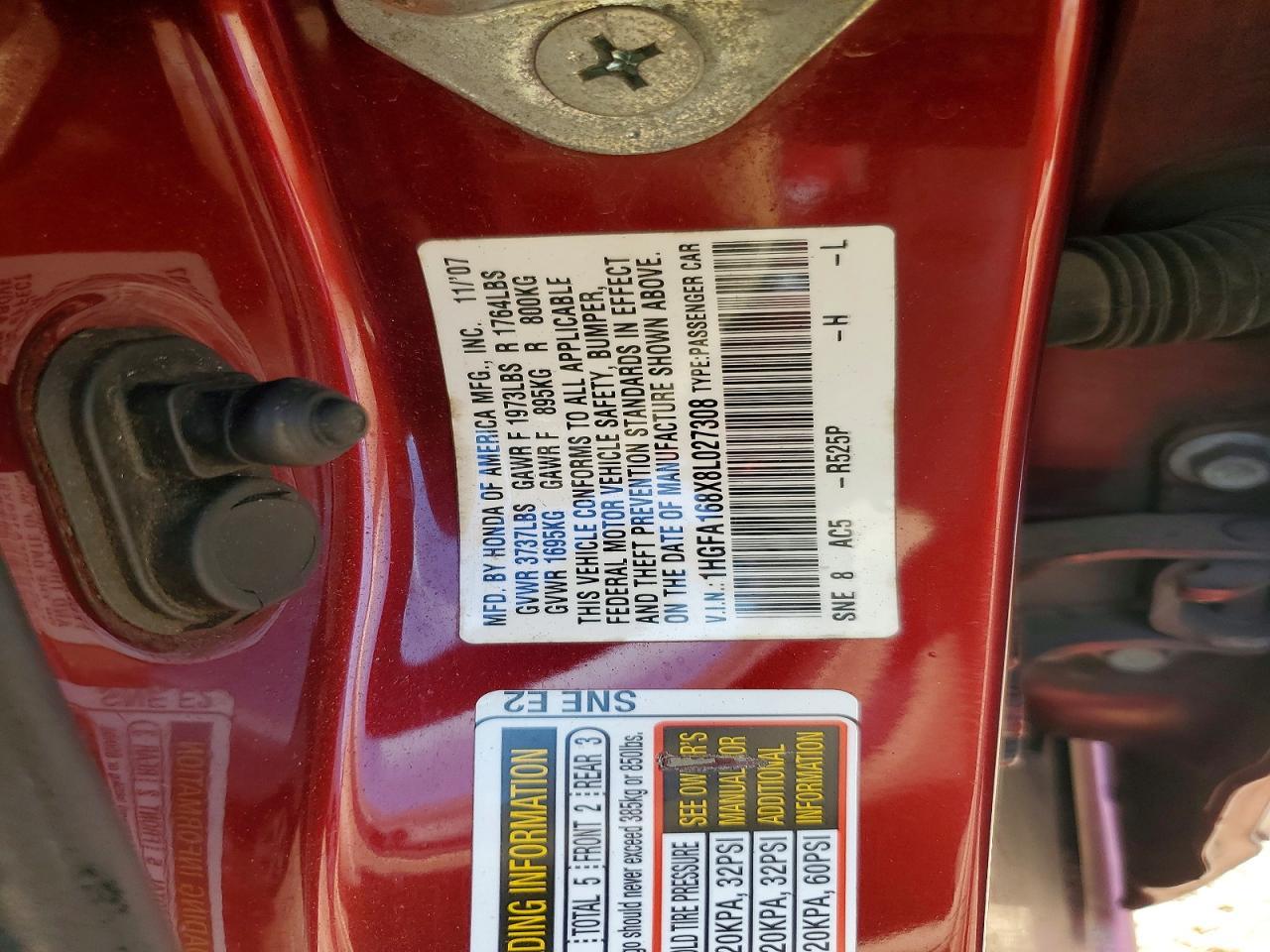 2008 HONDA CIVIC