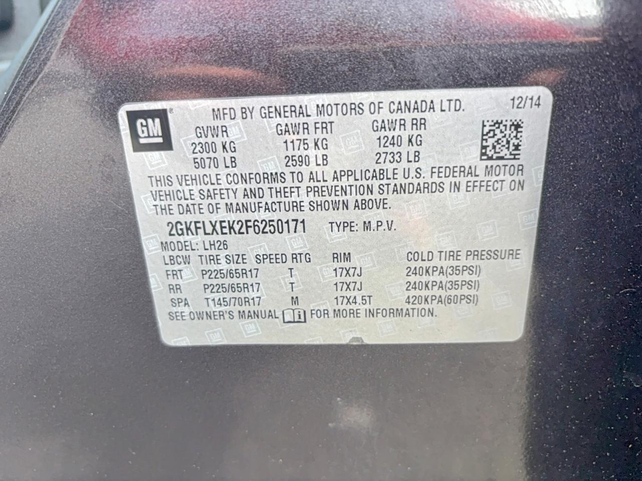 2015 GMC Terrain
