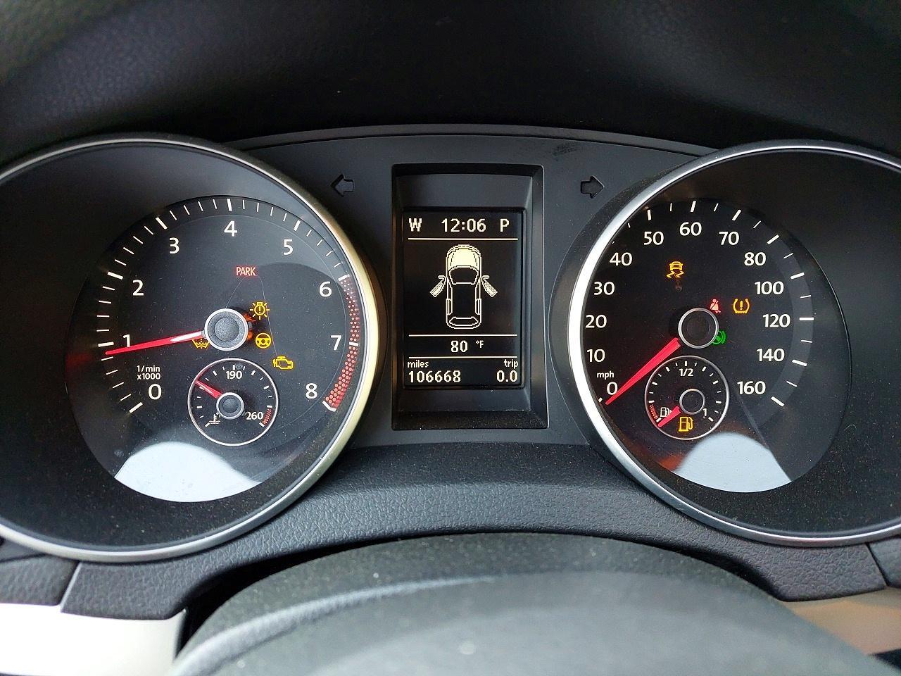 2012 VOLKSWAGEN GOLF