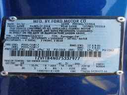 2007 FORD MUSTANG
