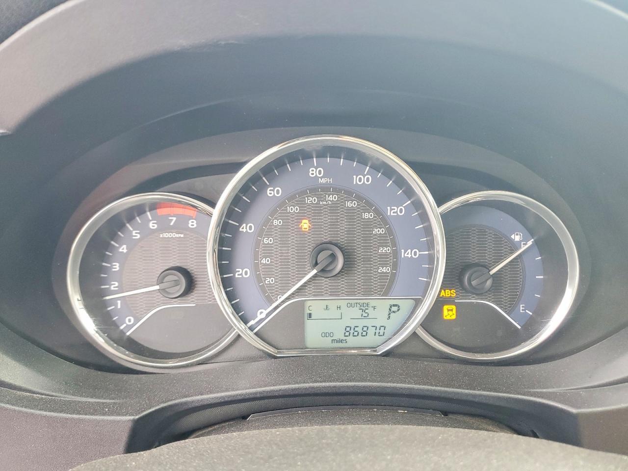 2015 TOYOTA COROLLA