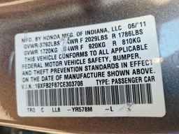 2012 HONDA CIVIC