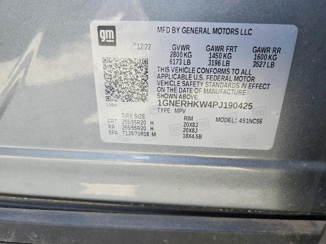2023 CHEVROLET TRAVERSE