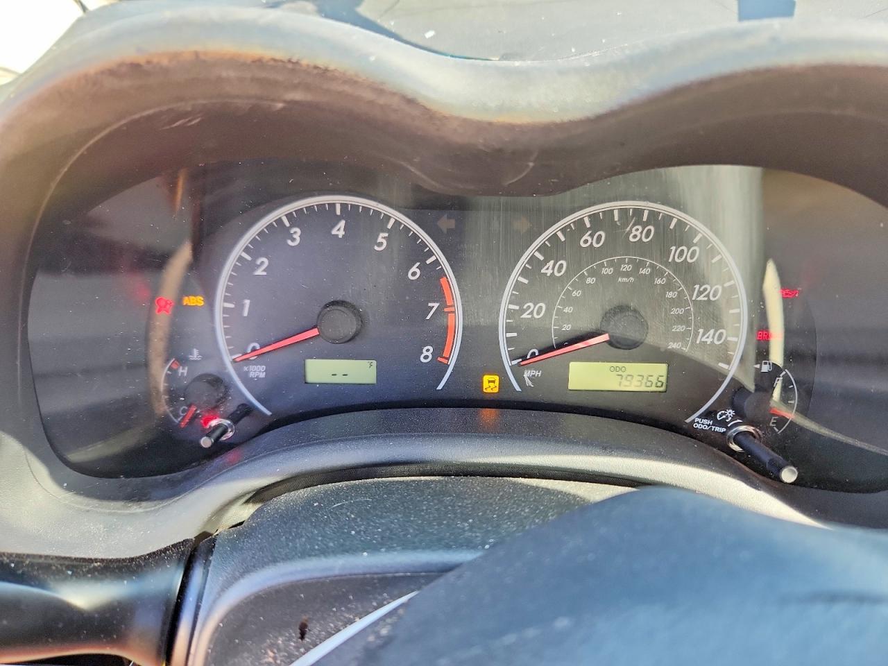 2012 TOYOTA COROLLA