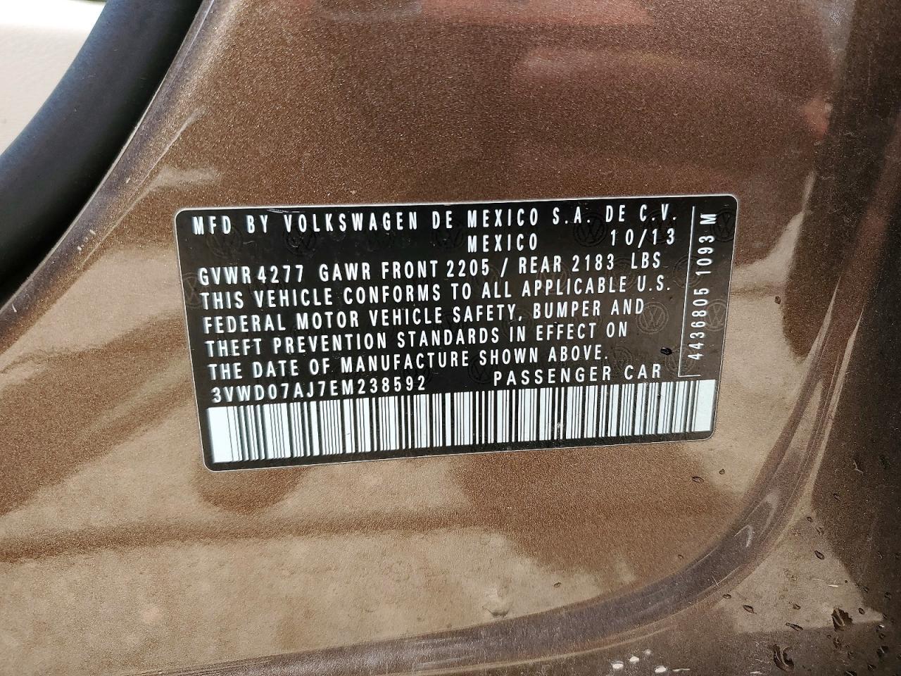 2014 VOLKSWAGEN JETTA