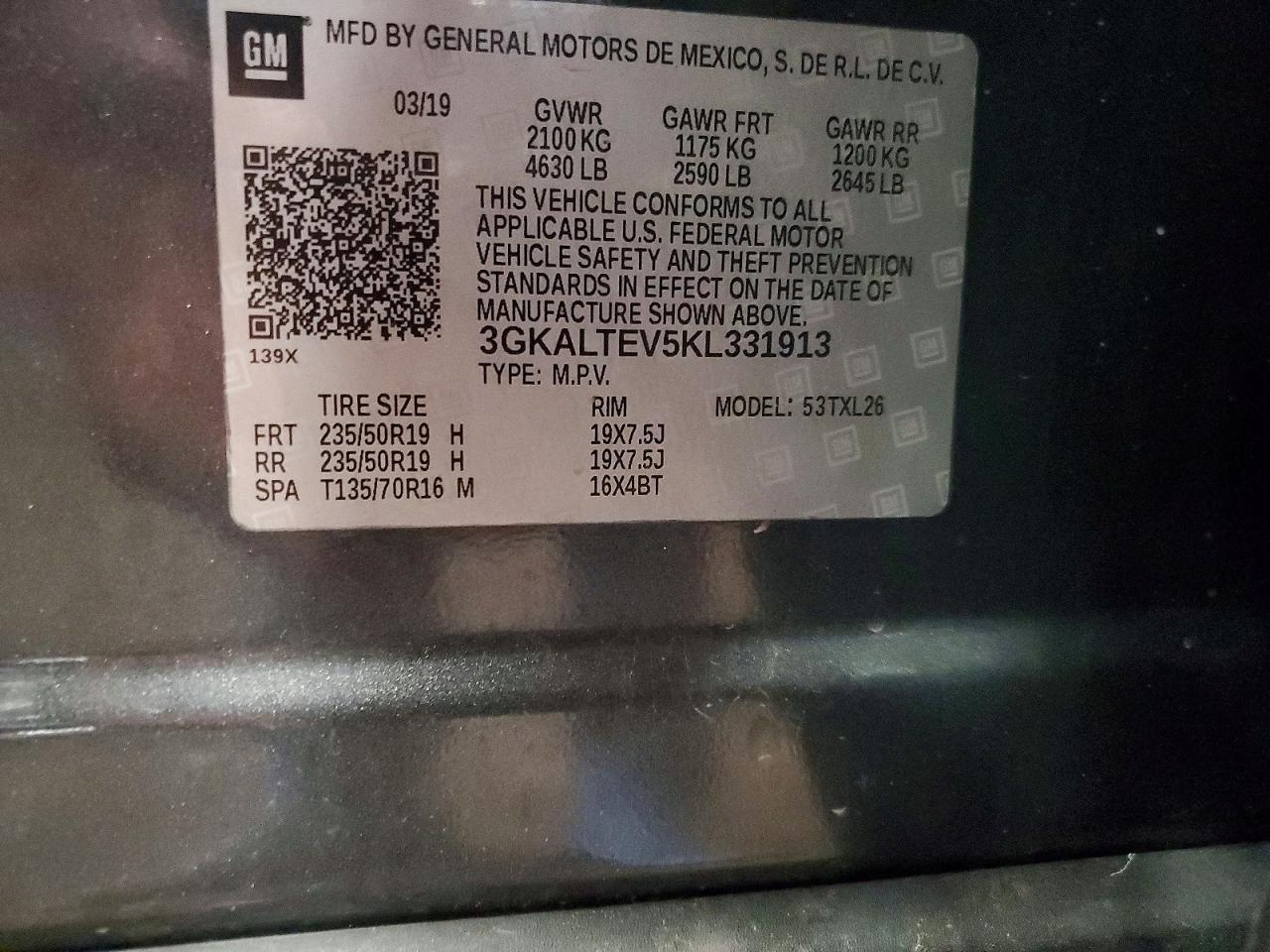2019 GMC Terrain