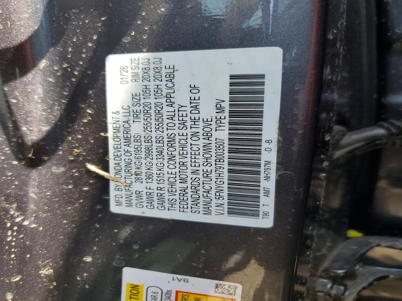2026 HONDA PILOT