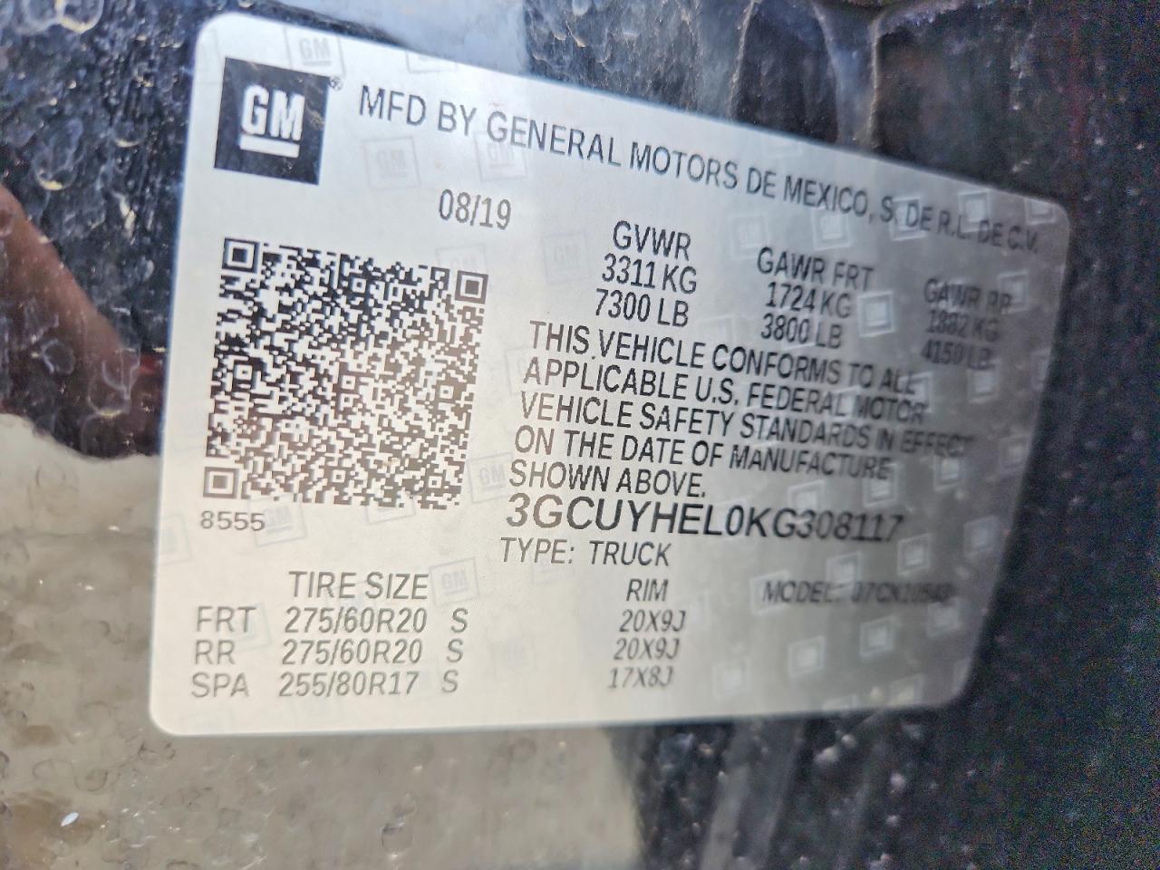 2019 CHEVROLET Silverado