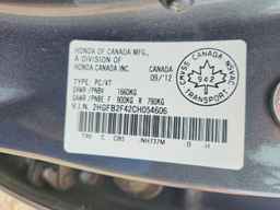 2012 HONDA CIVIC