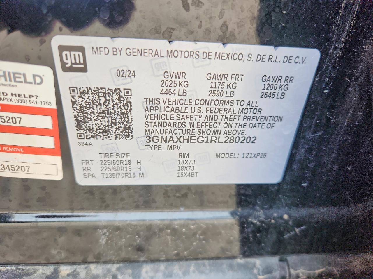 2024 CHEVROLET EQUINOX
