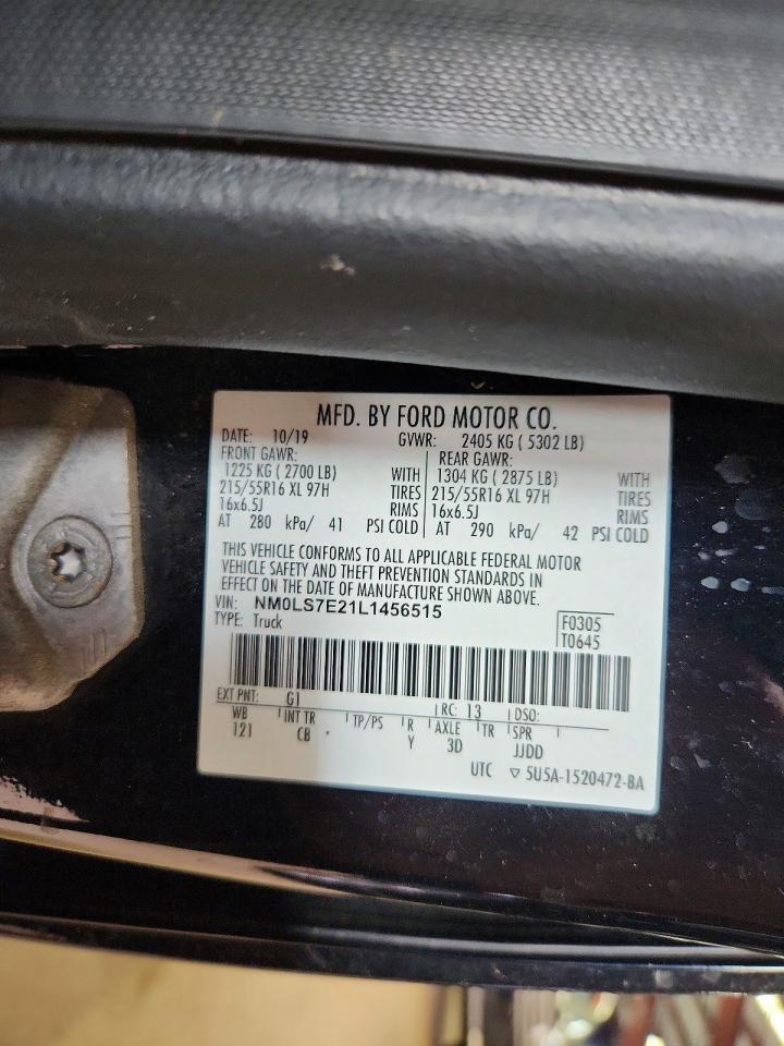 2020 FORD TRANSIT CONNECT