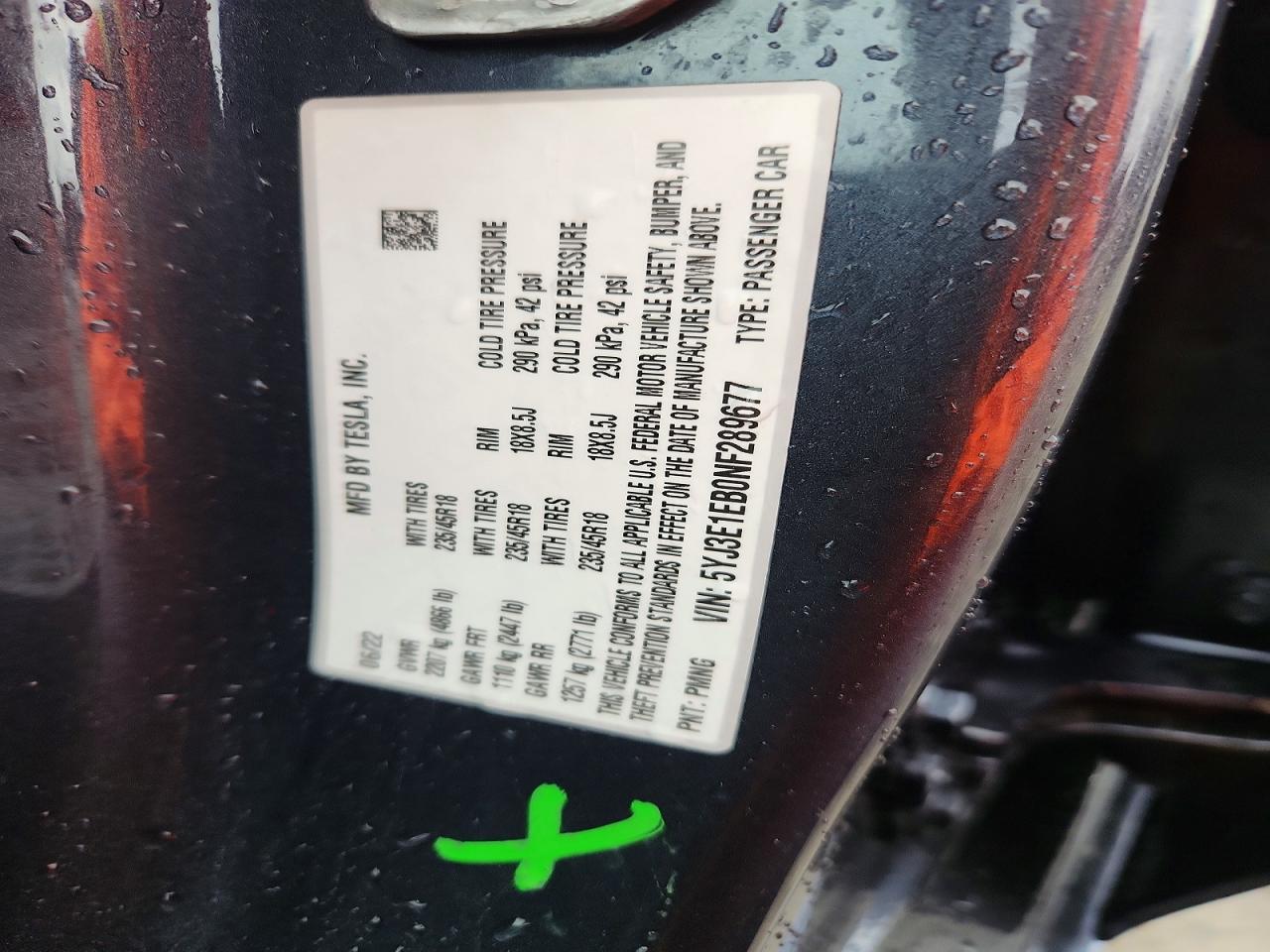 2022 TOYOTA Model 3