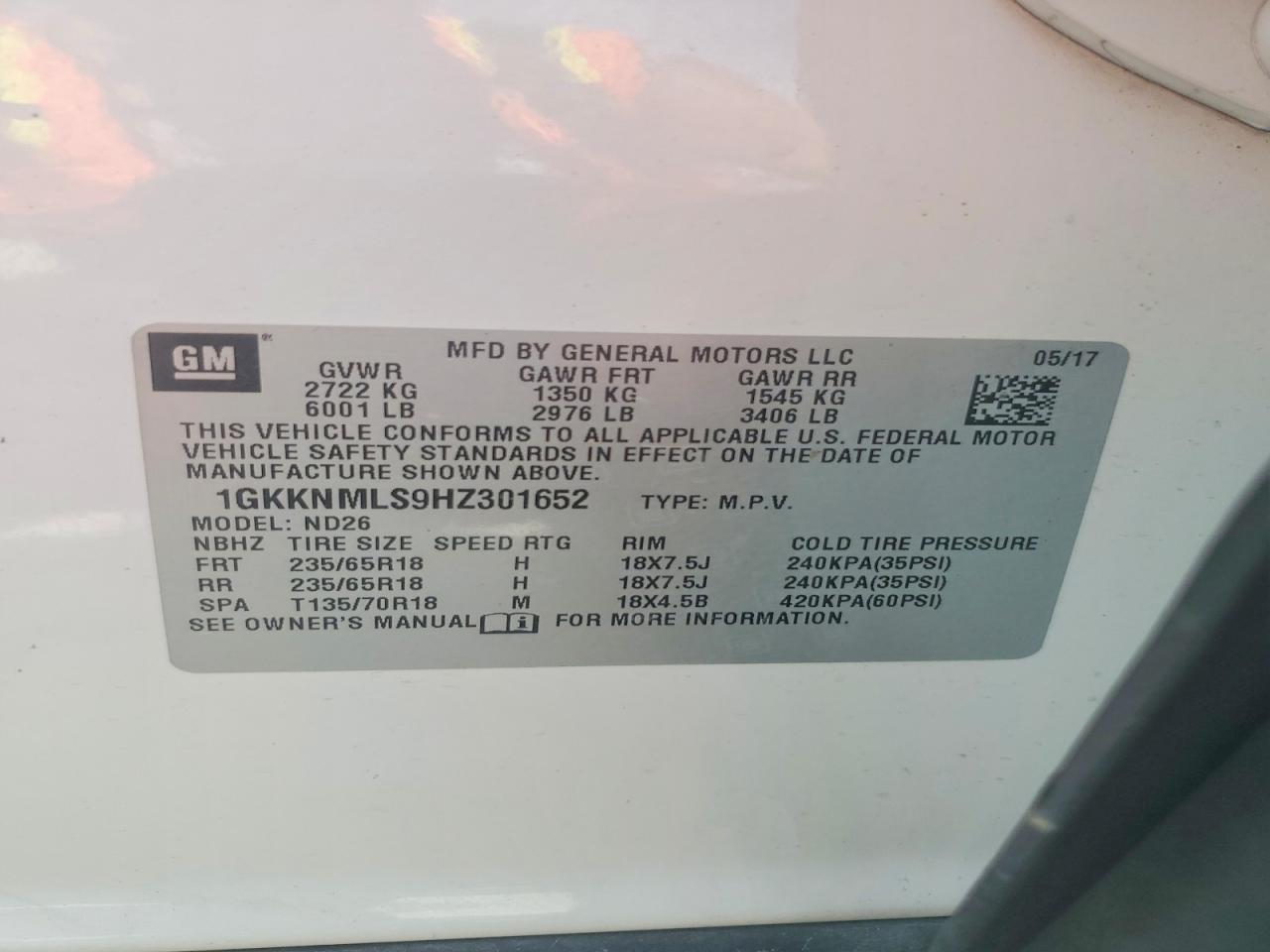 2017 GMC ACADIA