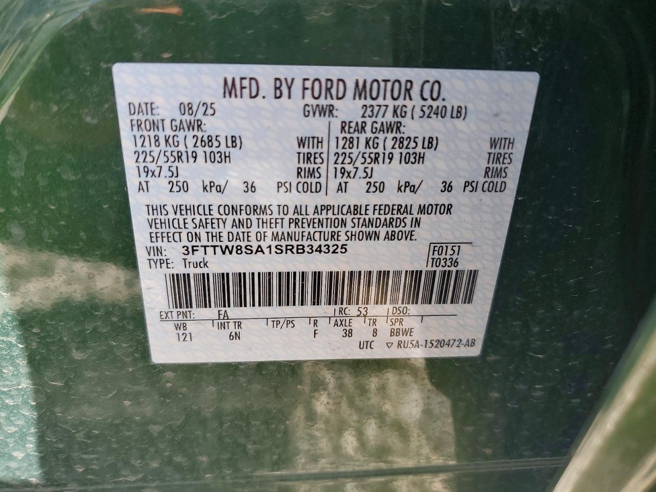 2025 FORD Maverick