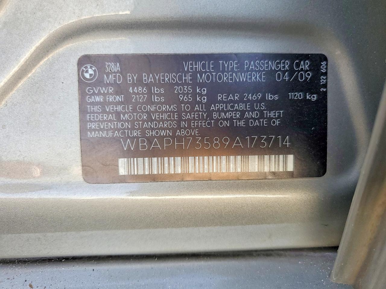 2009 BMW 3 SERIES