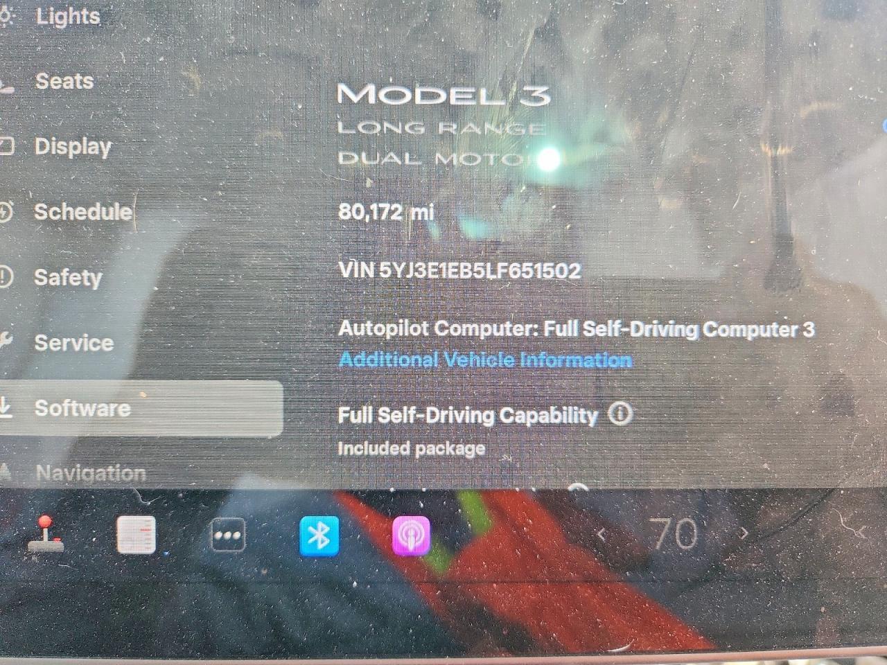 2020 TESLA MODEL 3
