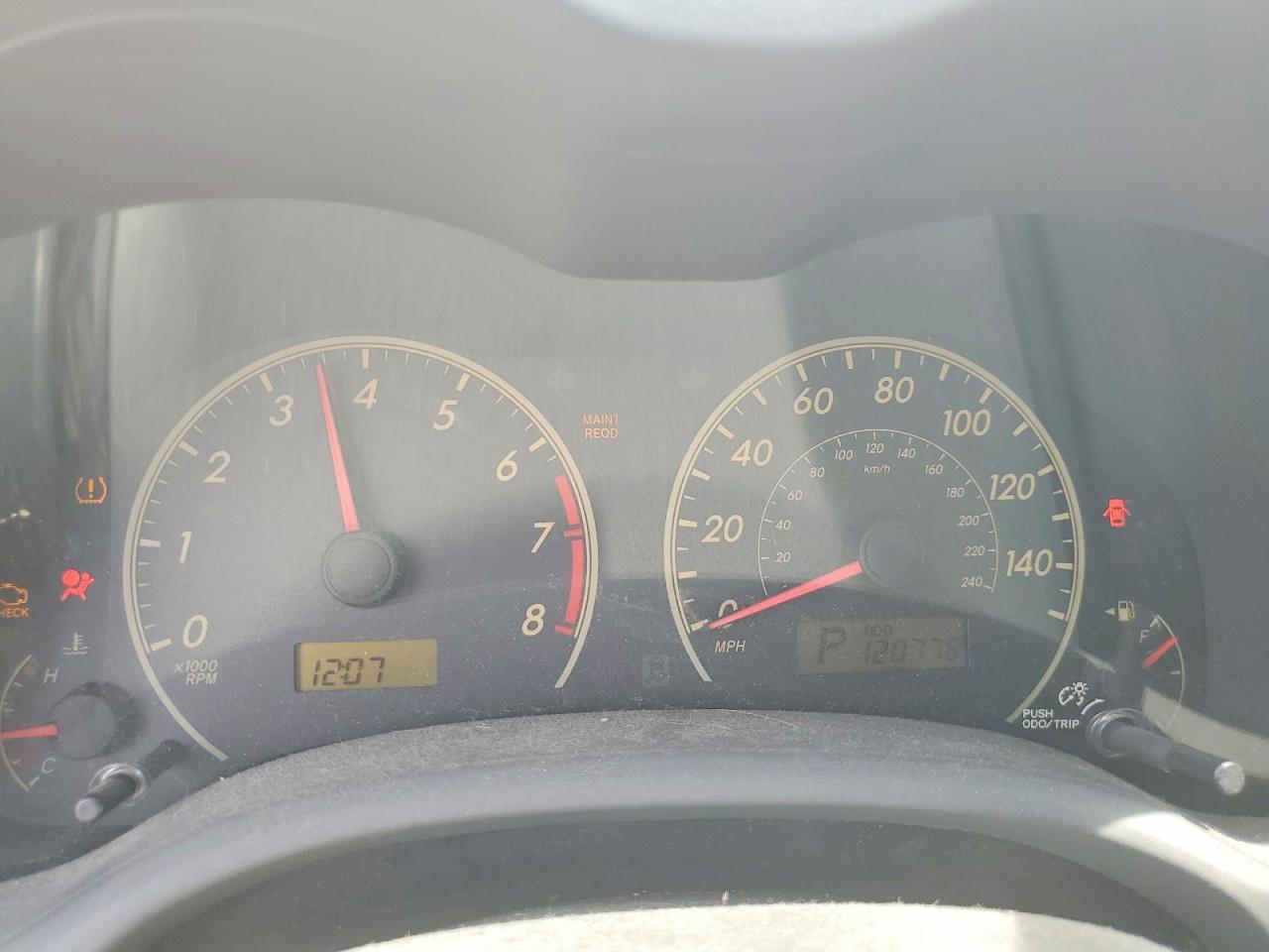 2009 TOYOTA COROLLA