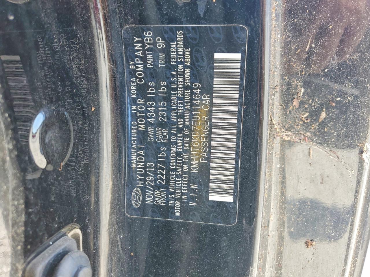 2014 HYUNDAI GENESIS