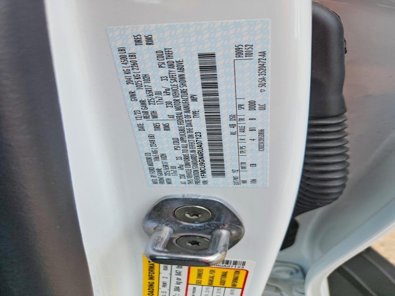 2024 FORD ESCAPE