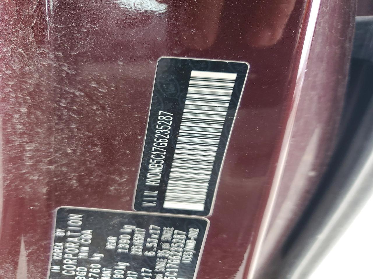 2016 KIA SEDONA