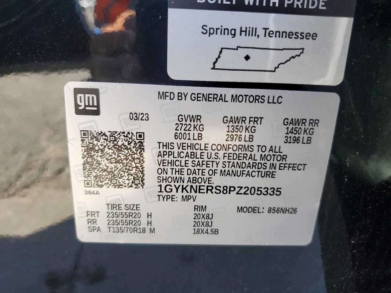 2023 CADILLAC XT5