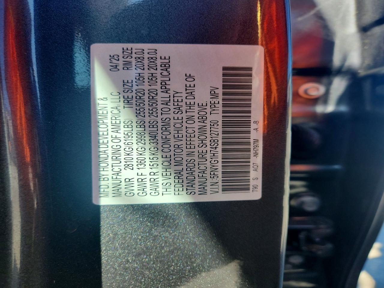 2025 HONDA PILOT