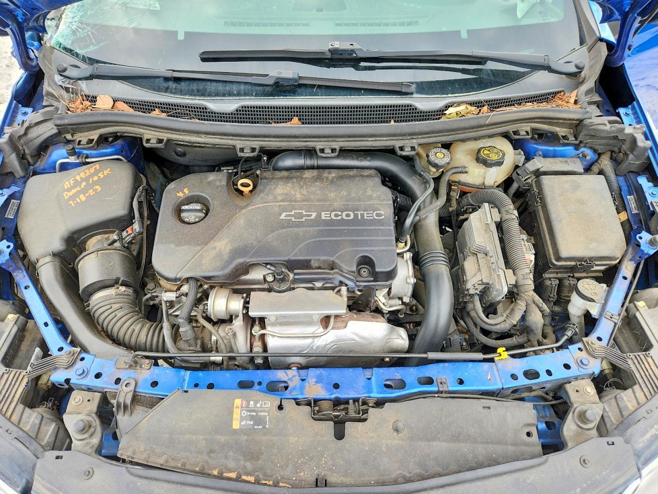 2016 CHEVROLET CRUZE