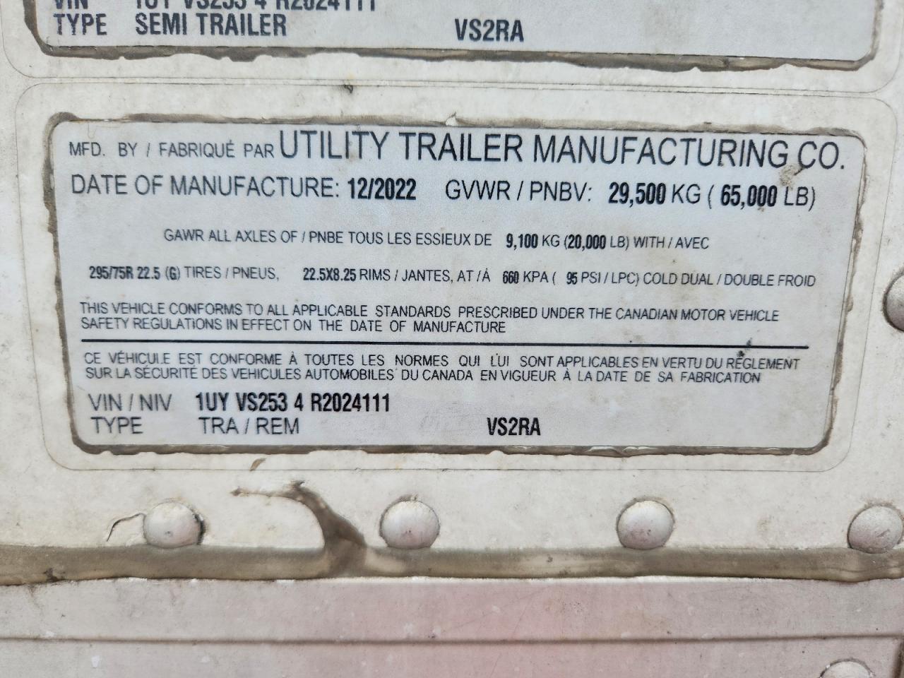 2024 UTILITY Vs2ra