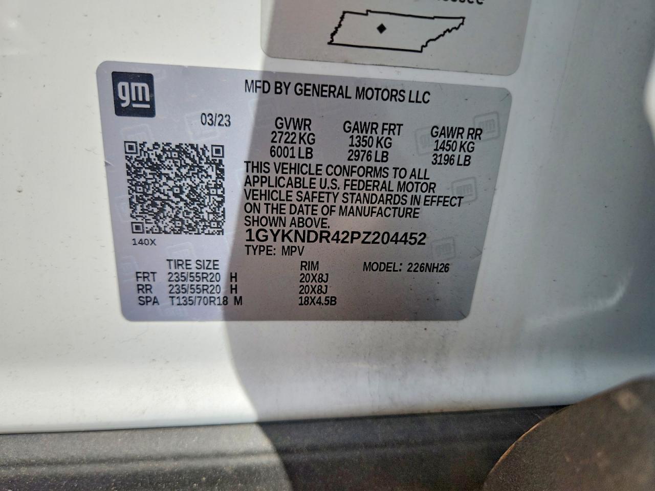 2023 CADILLAC XT5