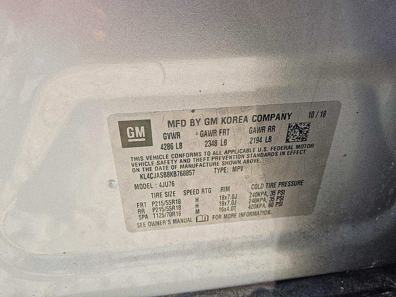 2019 BUICK ENCORE