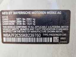 2019 BMW 7 series