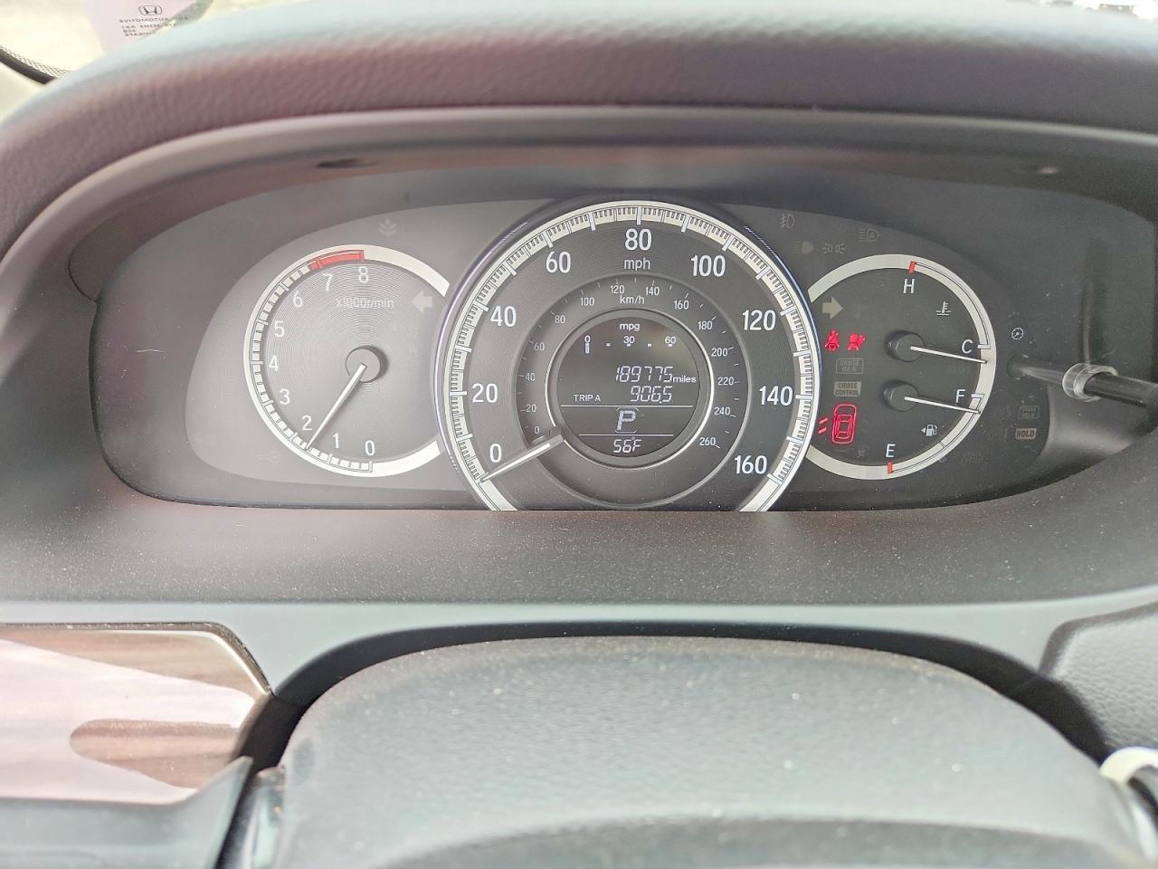 2016 HONDA ACCORD