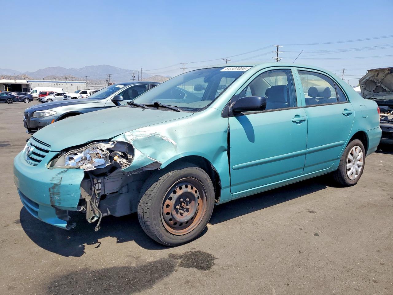 2003 TOYOTA COROLLA