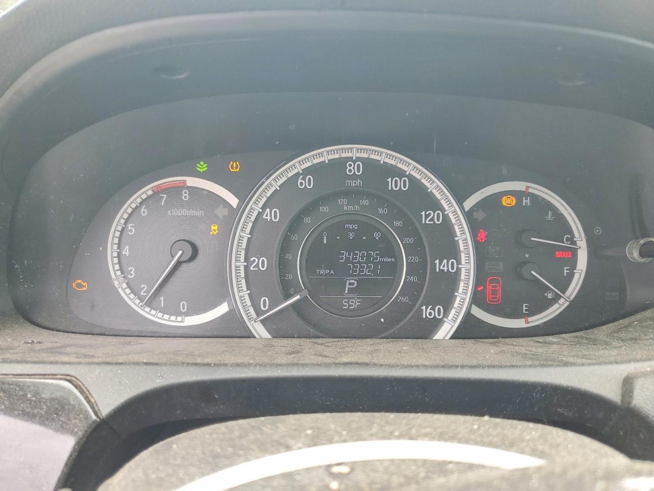 2016 HONDA ACCORD