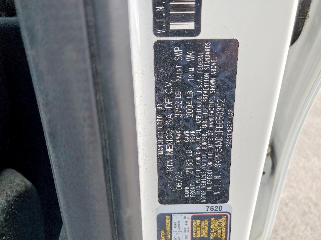 2023 KIA FORTE