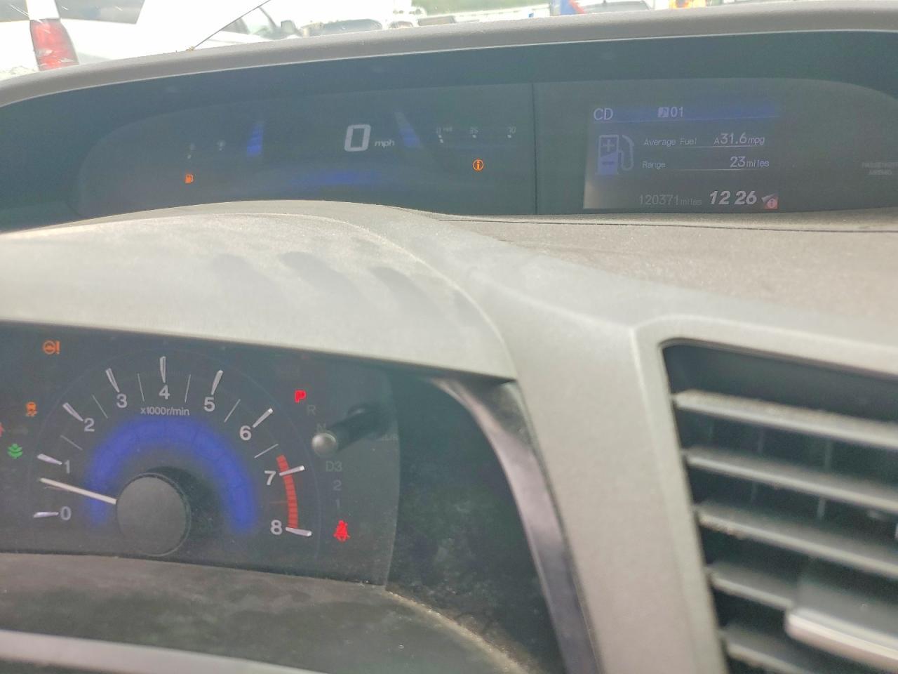 2012 HONDA CIVIC