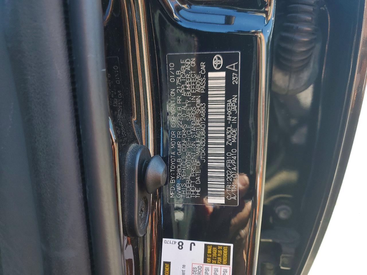 2010 TOYOTA PRIUS