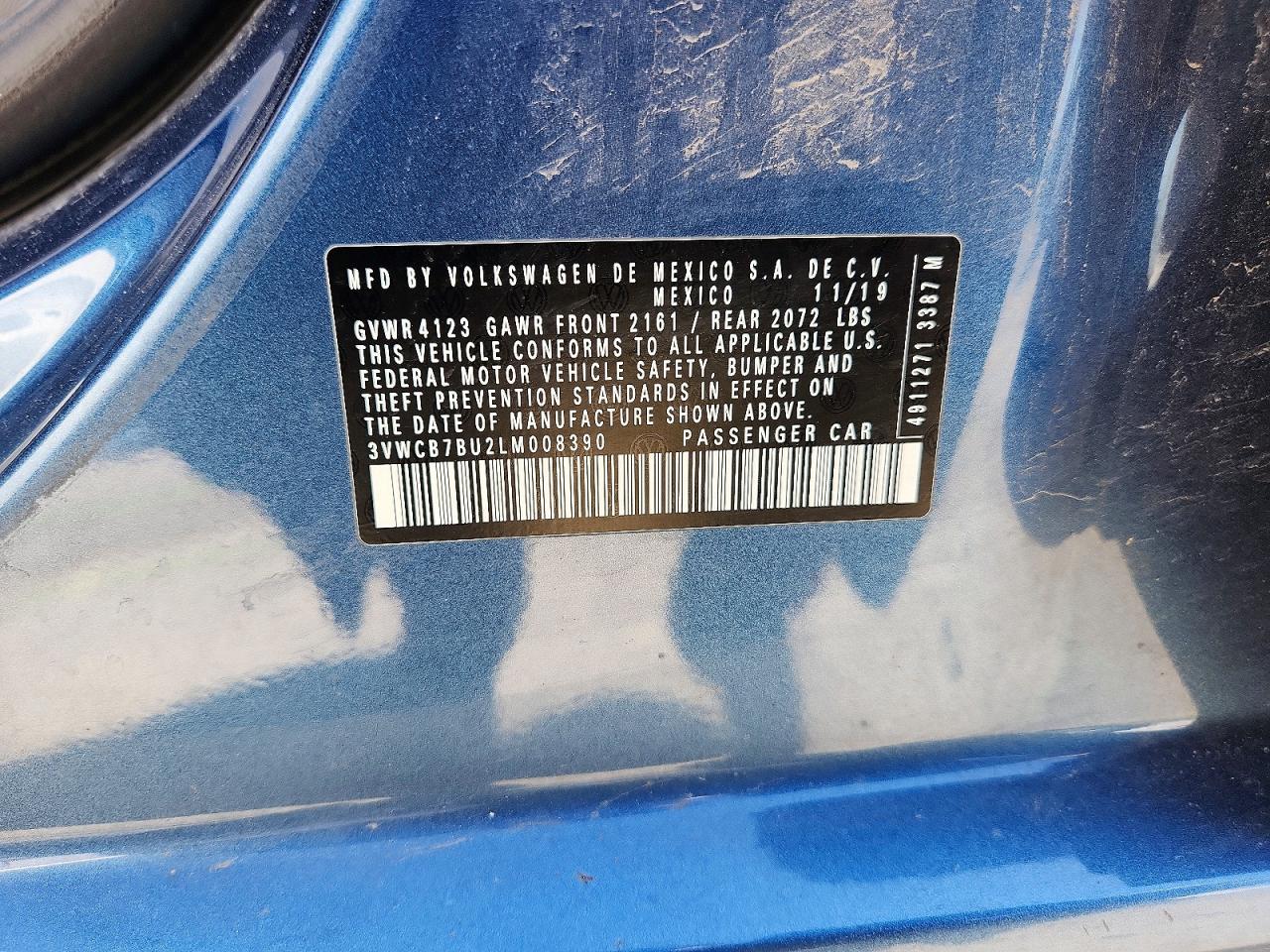 2020 VOLKSWAGEN JETTA